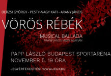 Arany János Vörös Rébék musical balladája a Papp László Sportarénában