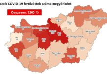 3263 fertőzött és újabb 8 idős halott Magyarországon vasárnap reggel