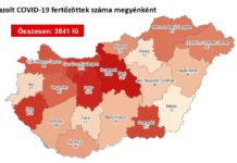 Meghalt 8 beteg és 3841-re emelkedett a fertőzöttek száma Magyarországon