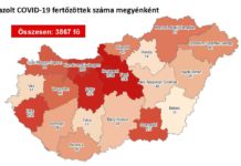 Meghalt 7 beteg és 3867-re emelkedett a fertőzöttek száma Magyarországon