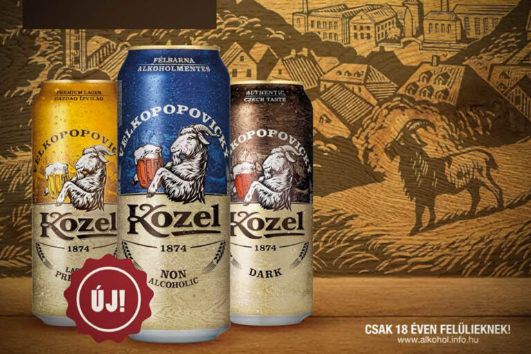 Megérkezett az alkoholmentes Kozel