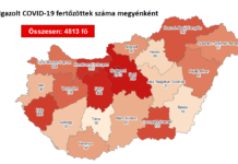 45 újabb beazonosított koronavírus-fertőzött és 2 halott szerda reggel