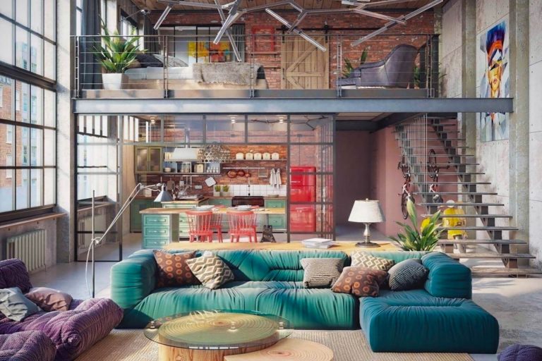 A loft maga a stílus! Luxus a padláson, avagy hogyan lakjunk gyárban?