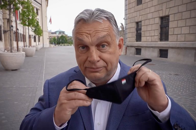 Orbán Viktor: Good bye maszk!