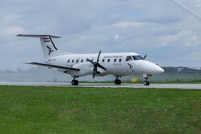 Az Aeroexpress járatbejelentő sajtótájékoztatója Debrecenb