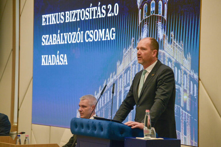 Az MNB bemutatta az Etikus biztosítás 2.0 szabályozói csomagot