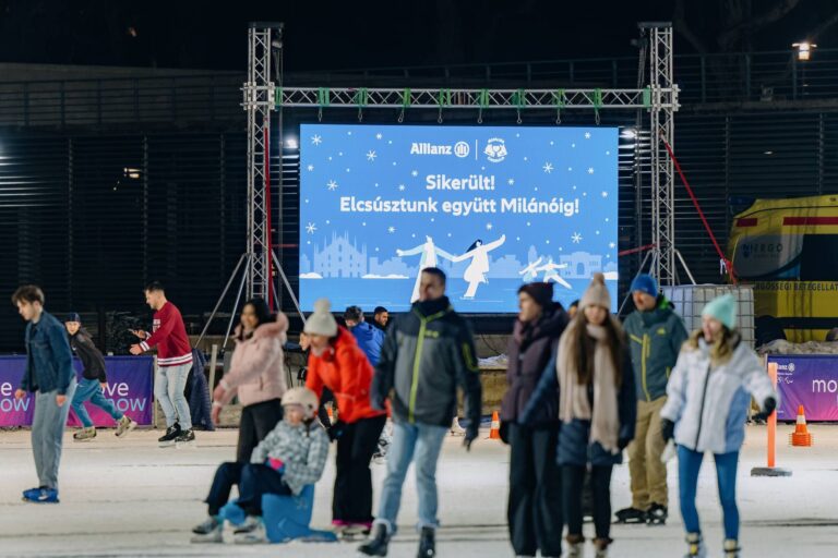 Allianz Jégpályák Éjszakája: Tízszer is elkorcsolyáztunk Milánóig 